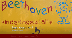 Desktop Screenshot of kita-benningen.de