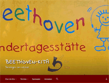 Tablet Screenshot of kita-benningen.de